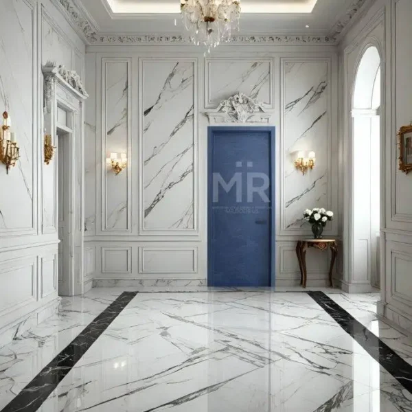 Busan Modern Solid Core Interior Door with Concealed Hinges | MR DOOR US